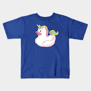 Cute Unicorn Rubber Ducky // Rubber Duckie Toy Unicorn Kids T-Shirt